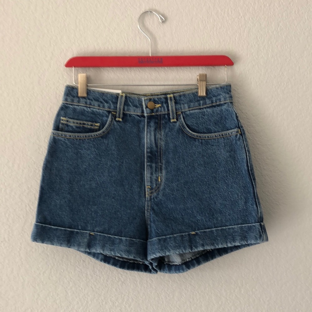 American Apparel denim shorts